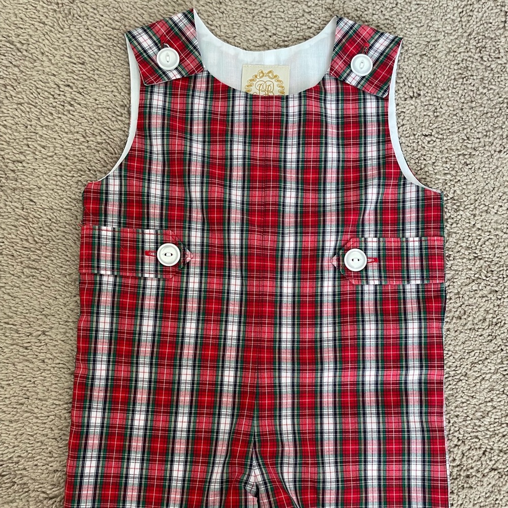 The Beaufort Bonnet Company Boy’s Christmas Shortall